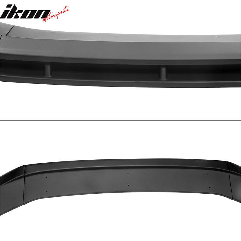 2023-2025 Honda Accord Front Bumper Lip V1 4PC Spoiler Black PP