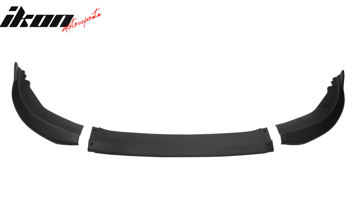 2023-2025 Honda Accord Front Bumper Lip V2 3PC Spoiler Black PP