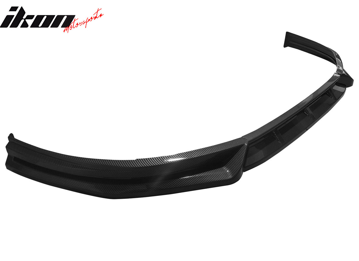 2023-2025 Honda Accord V4 3PCS Front Bumper Lip Carbon Fiber Print PP
