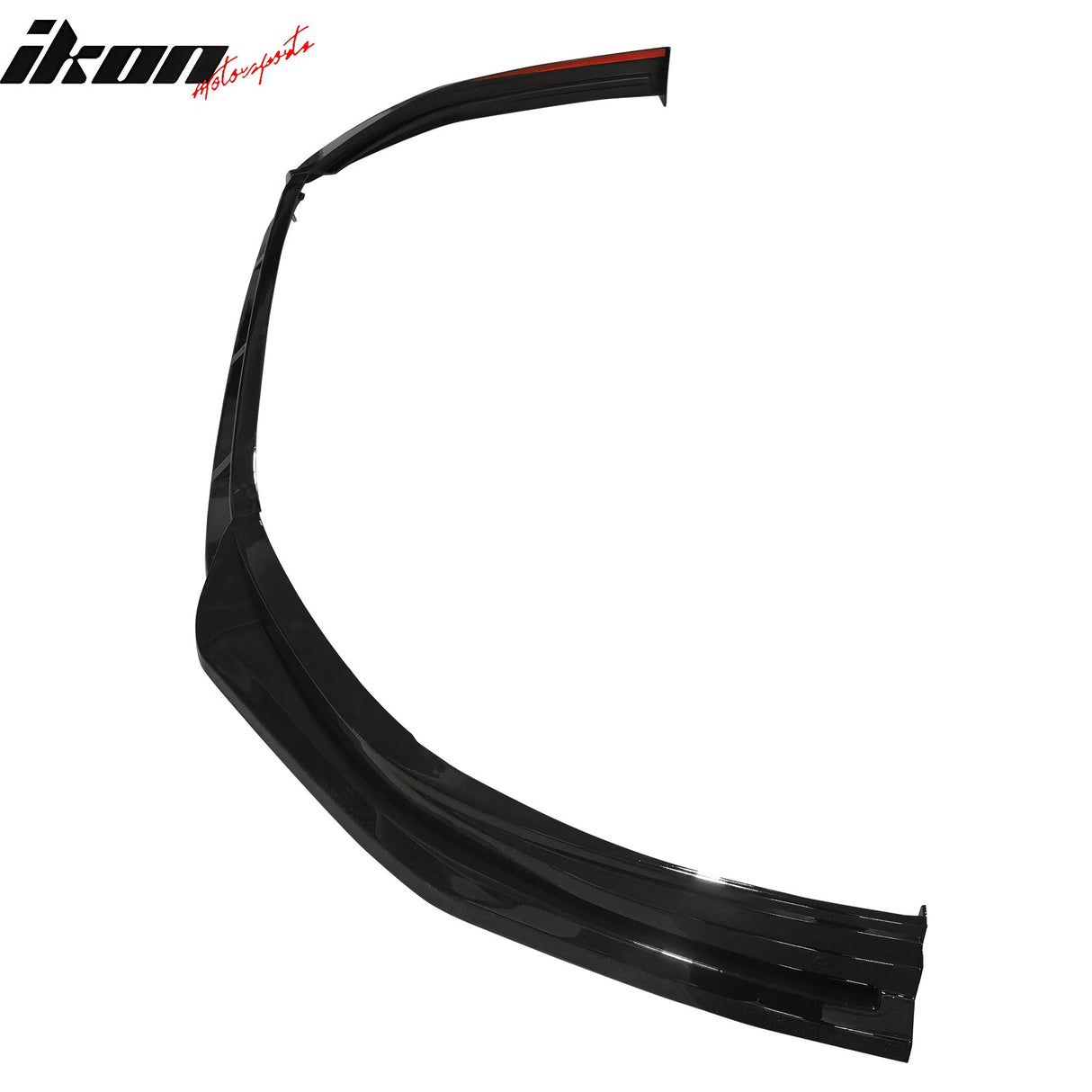 2023-2025 Honda Accord V4 Style 3PCS Front Bumper Lip Gloss Black PP