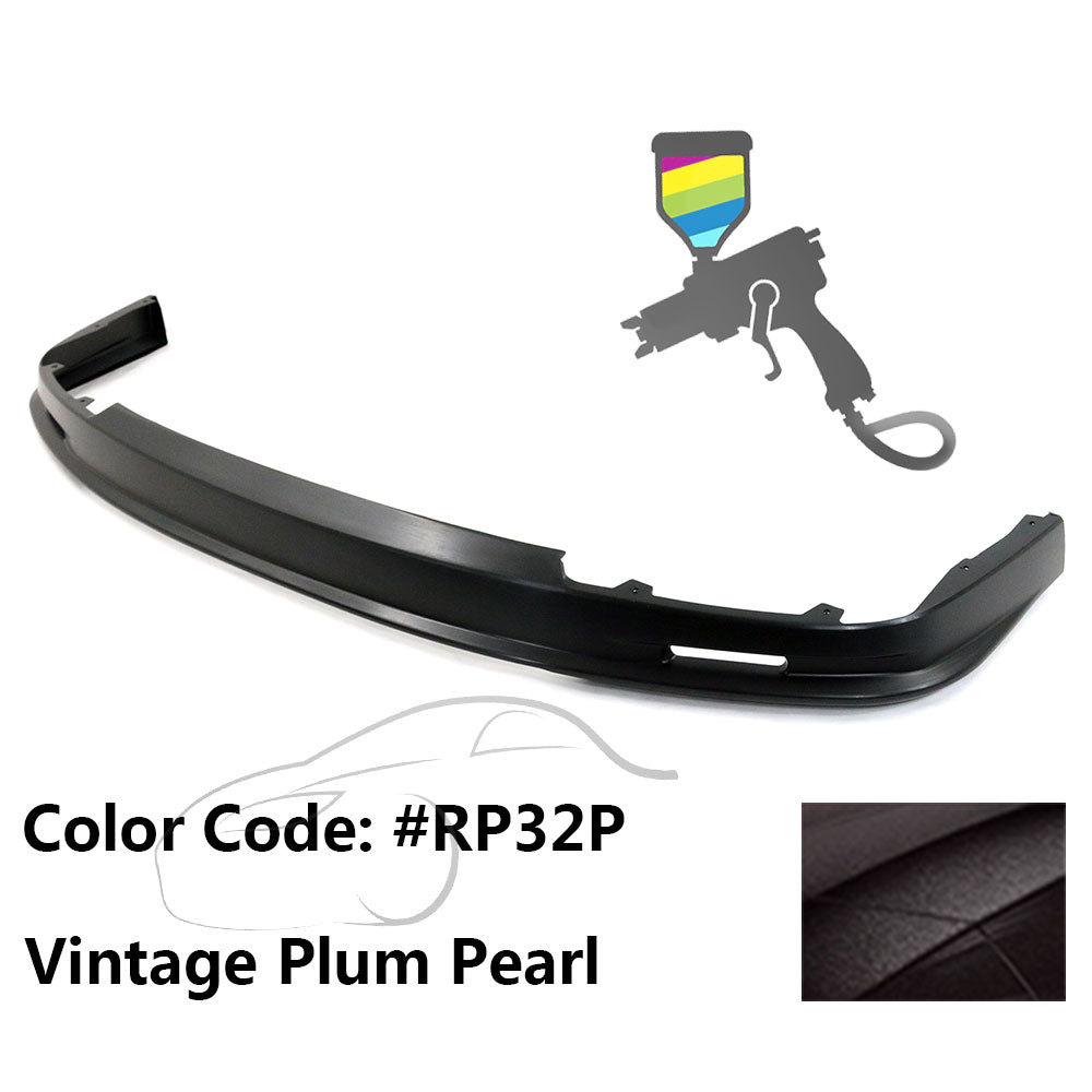 1994-1995 Honda Accord Mugen Style Painted Front Bumper Lip PP