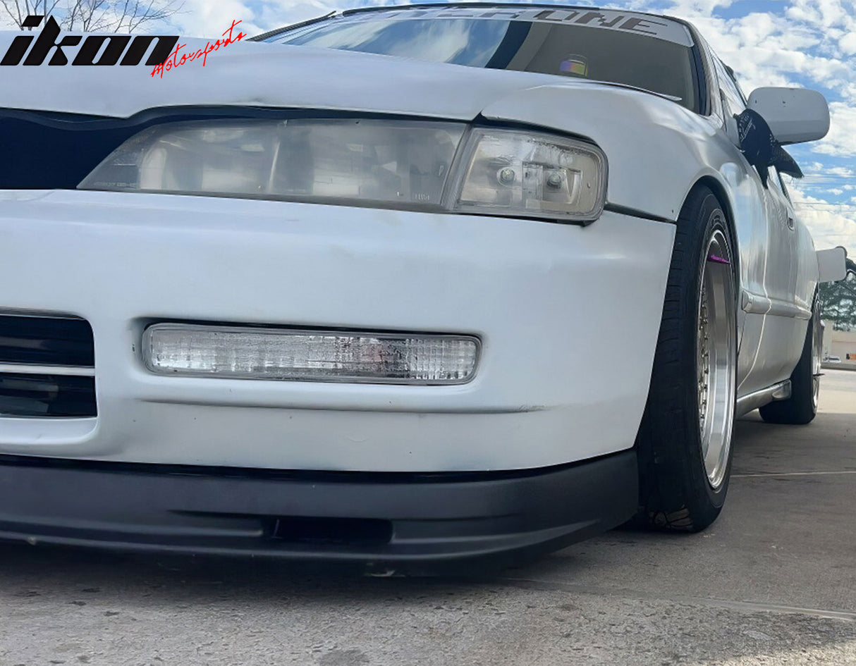 1996-1997 Honda Accord Mugen Style Unpainted Front Bumper Lip PU