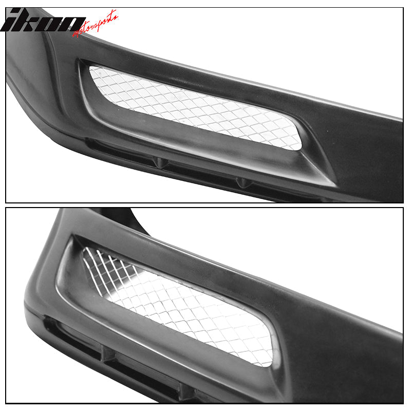 1998-2002 Honda Accord Coupe 2Dr Front Bumper Lip Spoiler Bodykit PU