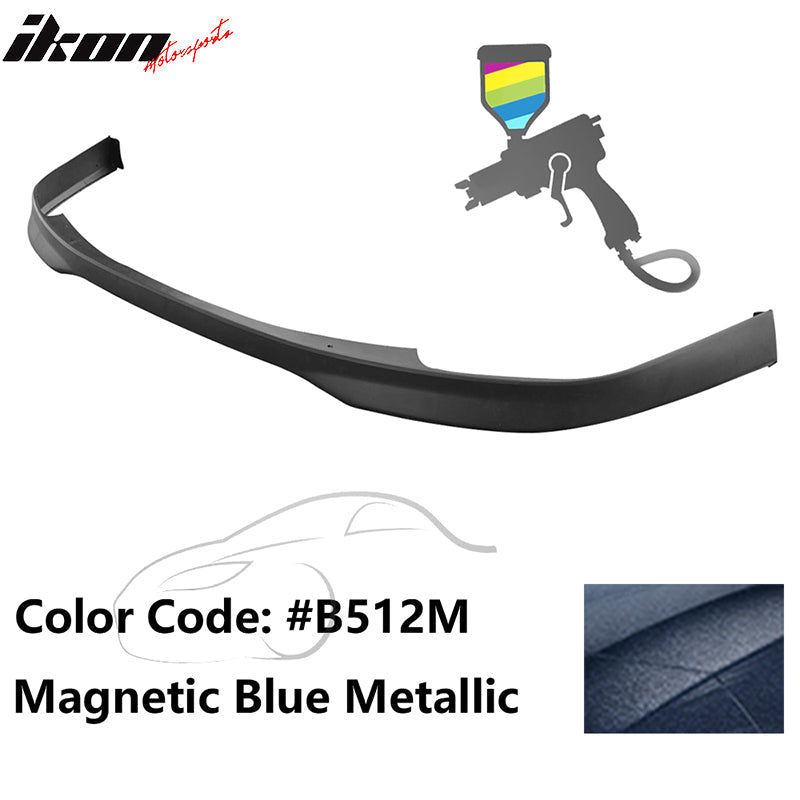 1998-2000 Honda Accord Coupe 2DR T-R Style Painted Front Bumper Lip PP