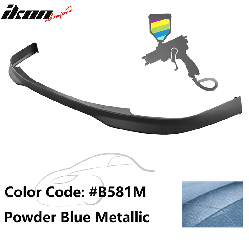 1998-2000 Honda Accord Coupe 2DR T-R Style Painted Front Bumper Lip PP