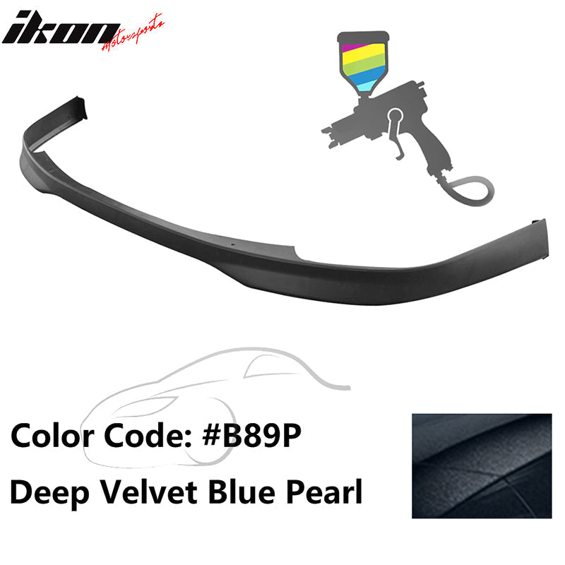 1998-2000 Honda Accord Coupe 2DR T-R Style Painted Front Bumper Lip PP