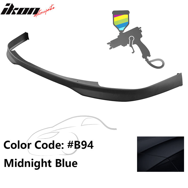 1998-2000 Honda Accord Coupe 2DR T-R Style Painted Front Bumper Lip PP