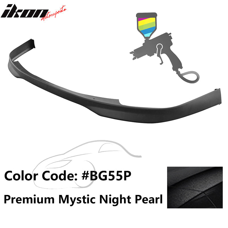 1998-2000 Honda Accord Coupe 2DR T-R Style Painted Front Bumper Lip PP