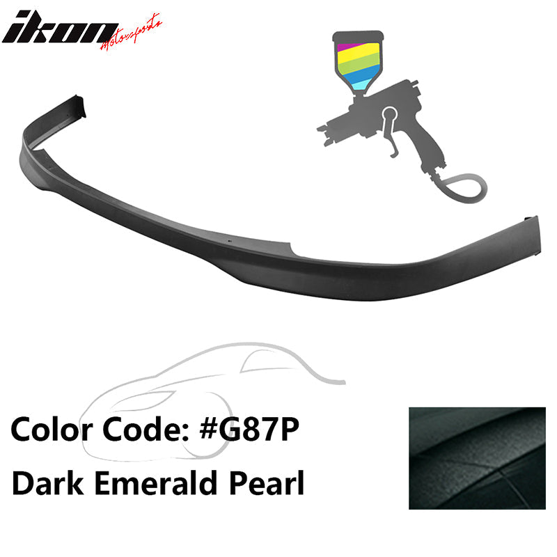 1998-2000 Honda Accord Coupe 2DR T-R Style Painted Front Bumper Lip PP