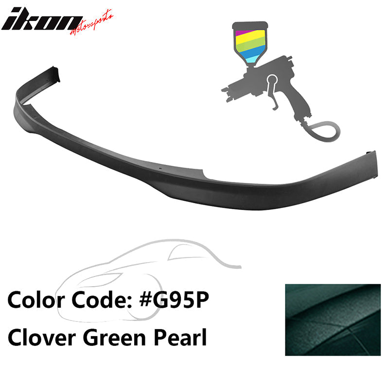 1998-2000 Honda Accord Coupe 2DR T-R Style Painted Front Bumper Lip PP