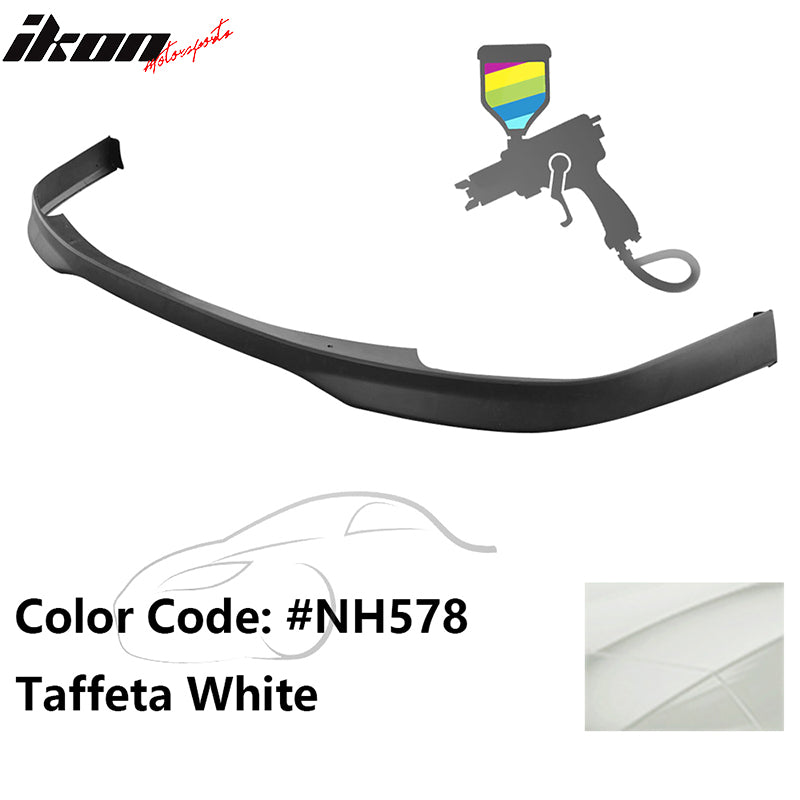 1998-2000 Honda Accord Coupe 2DR T-R Style Painted Front Bumper Lip PP