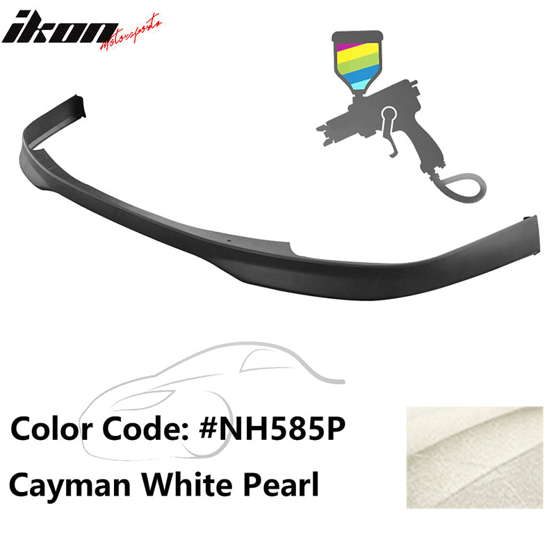 1998-2000 Honda Accord Coupe 2DR T-R Style Painted Front Bumper Lip PP