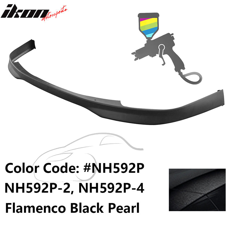 1998-2000 Honda Accord Coupe 2DR T-R Style Painted Front Bumper Lip PP