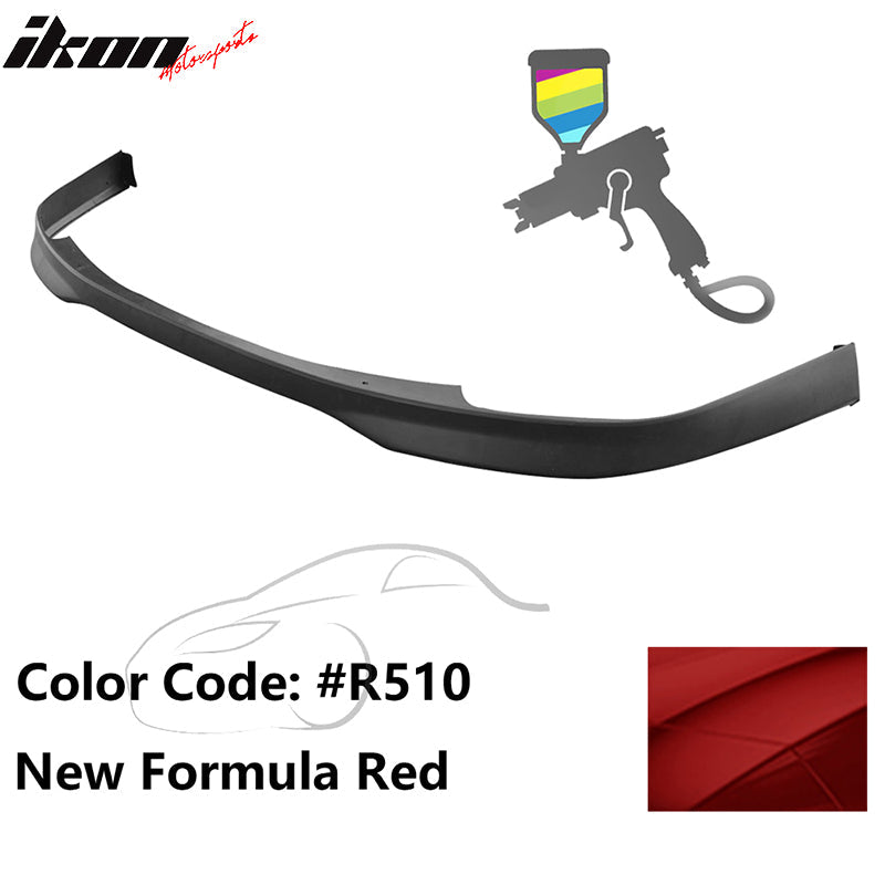 1998-2000 Honda Accord Coupe 2DR T-R Style Painted Front Bumper Lip PP