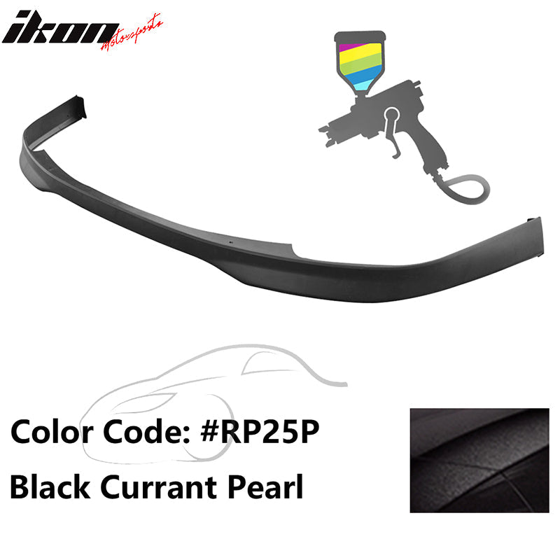 1998-2000 Honda Accord Coupe 2DR T-R Style Painted Front Bumper Lip PP