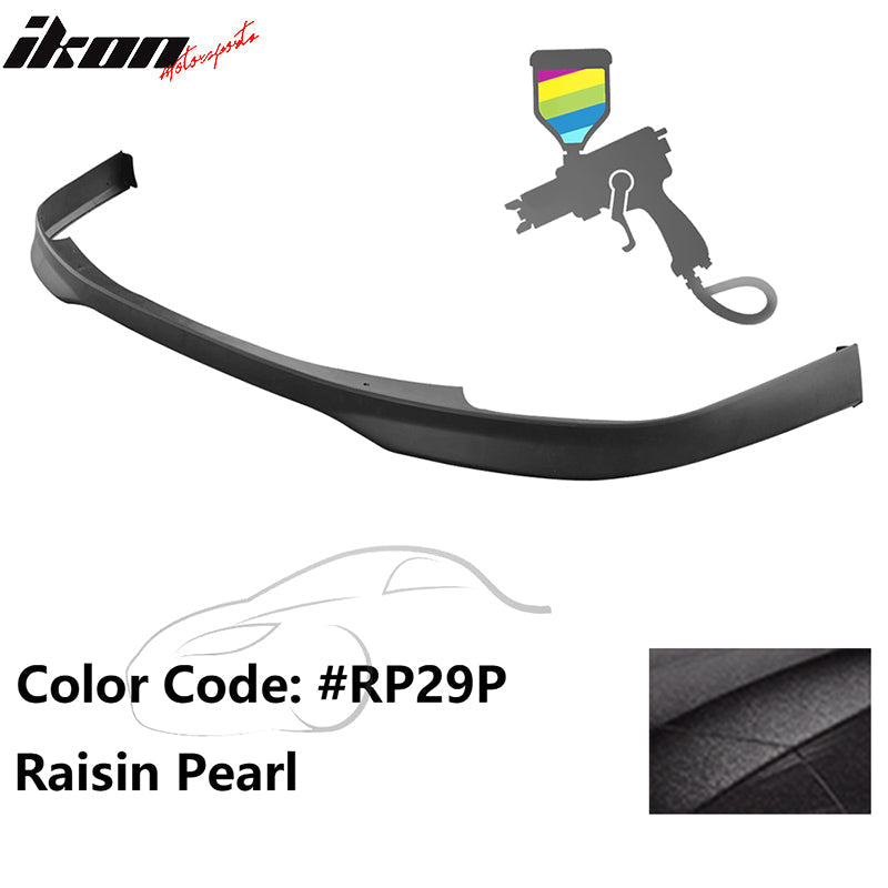 1998-2000 Honda Accord Coupe 2DR T-R Style Painted Front Bumper Lip PP