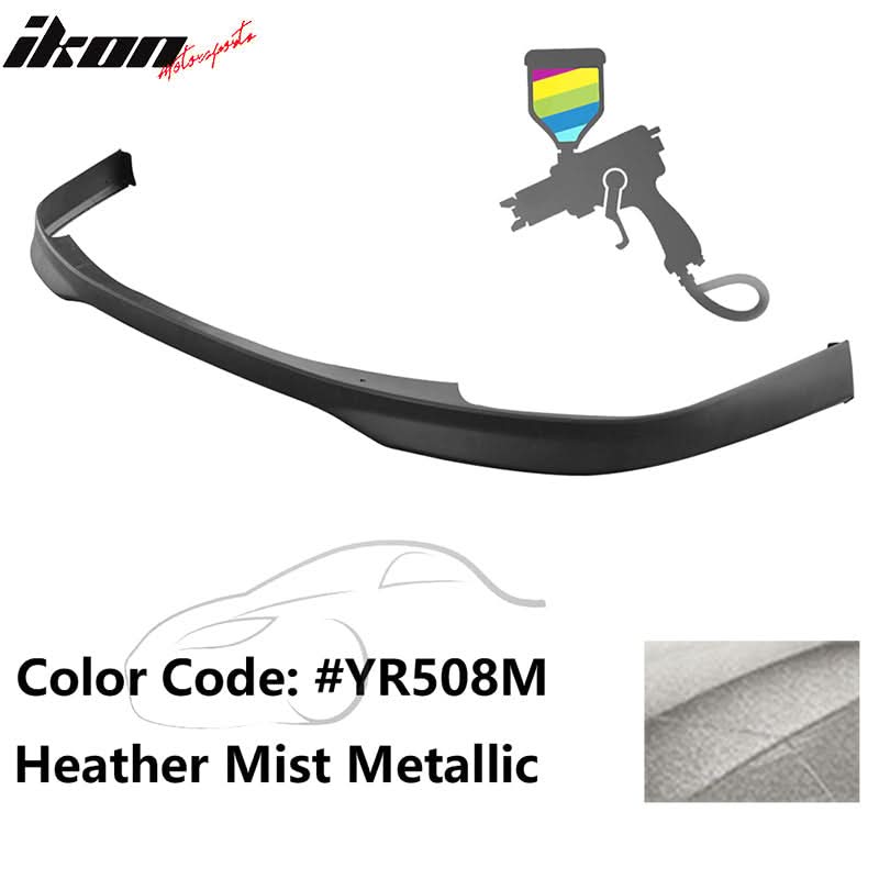 1998-2000 Honda Accord Coupe 2DR T-R Style Painted Front Bumper Lip PP