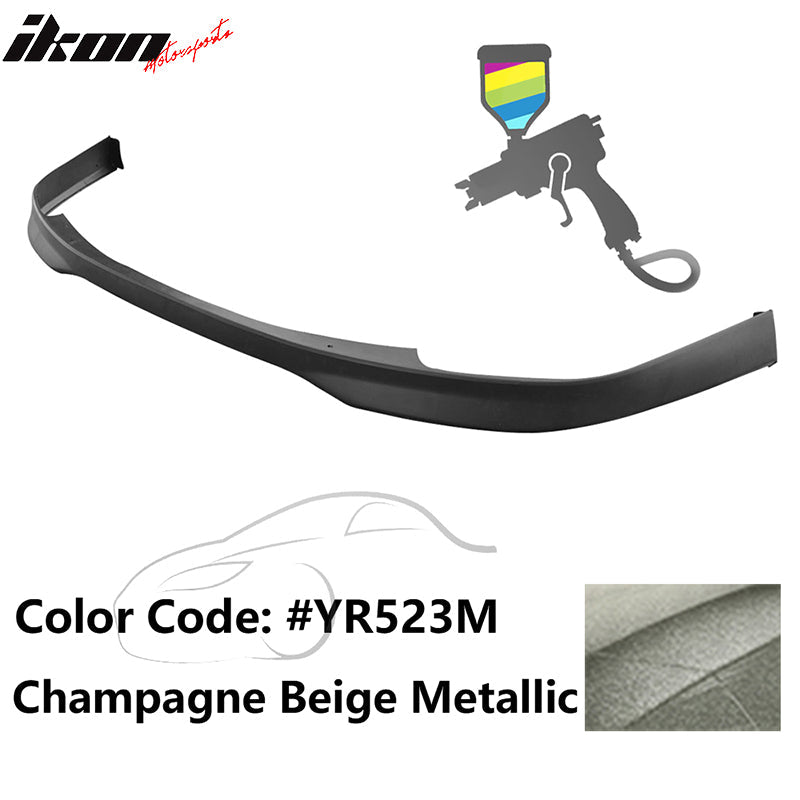 1998-2000 Honda Accord Coupe 2DR T-R Style Painted Front Bumper Lip PP