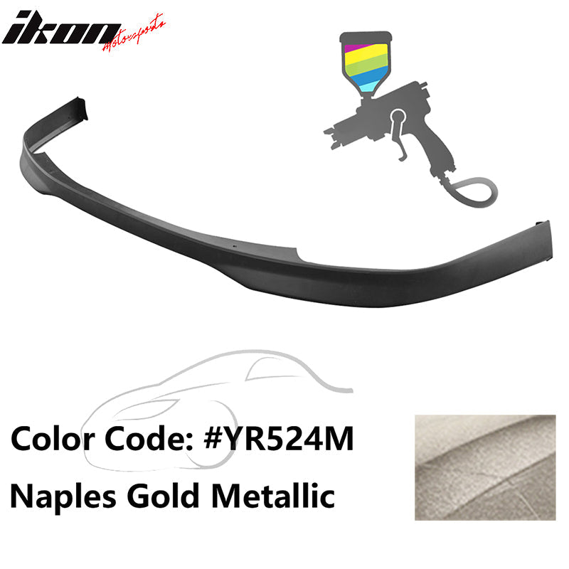 1998-2000 Honda Accord Coupe 2DR T-R Style Painted Front Bumper Lip PP