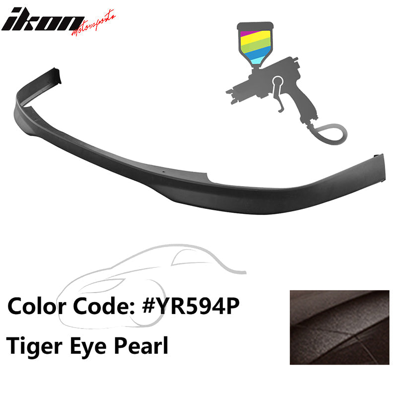 1998-2000 Honda Accord Coupe 2DR T-R Style Painted Front Bumper Lip PP