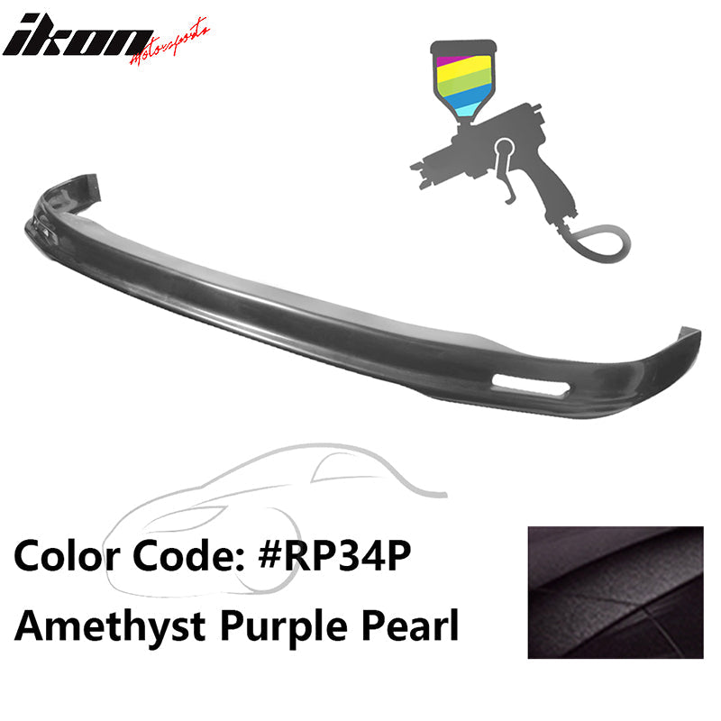 1998-2002 Honda Accord Mugen Style Front Bumper Lip PU