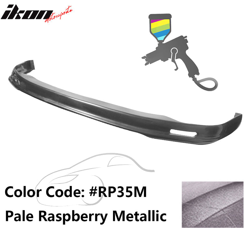 1998-2002 Honda Accord Mugen Style Front Bumper Lip PU