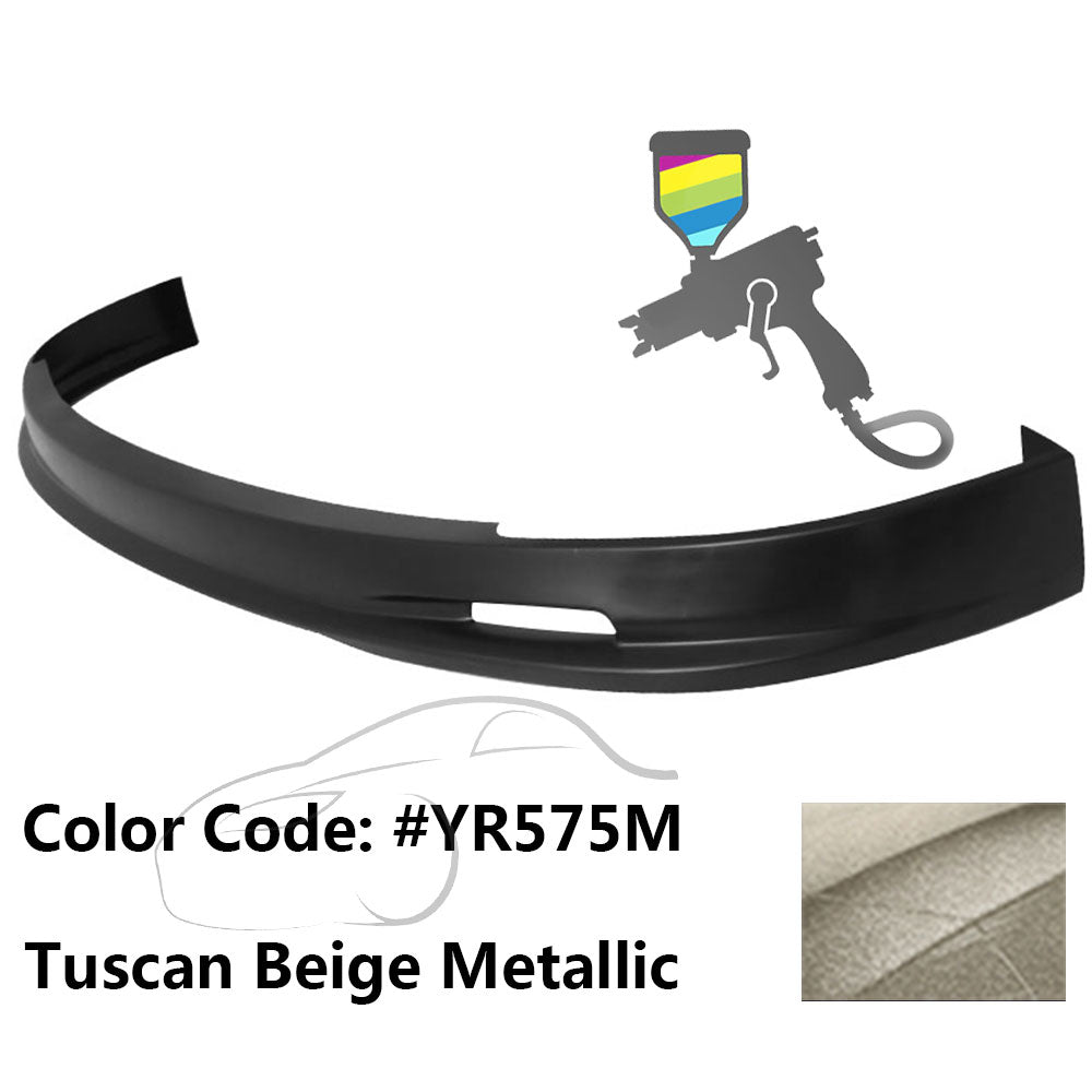 2001-2003 Honda Civic Mugen Style Front Bumper Lip Spoiler PP 2DR 4DR