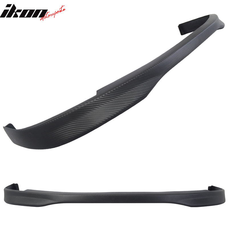 2001-2003 Honda Civic Type-R Style Unpainted Black Front Bumper Lip PU
