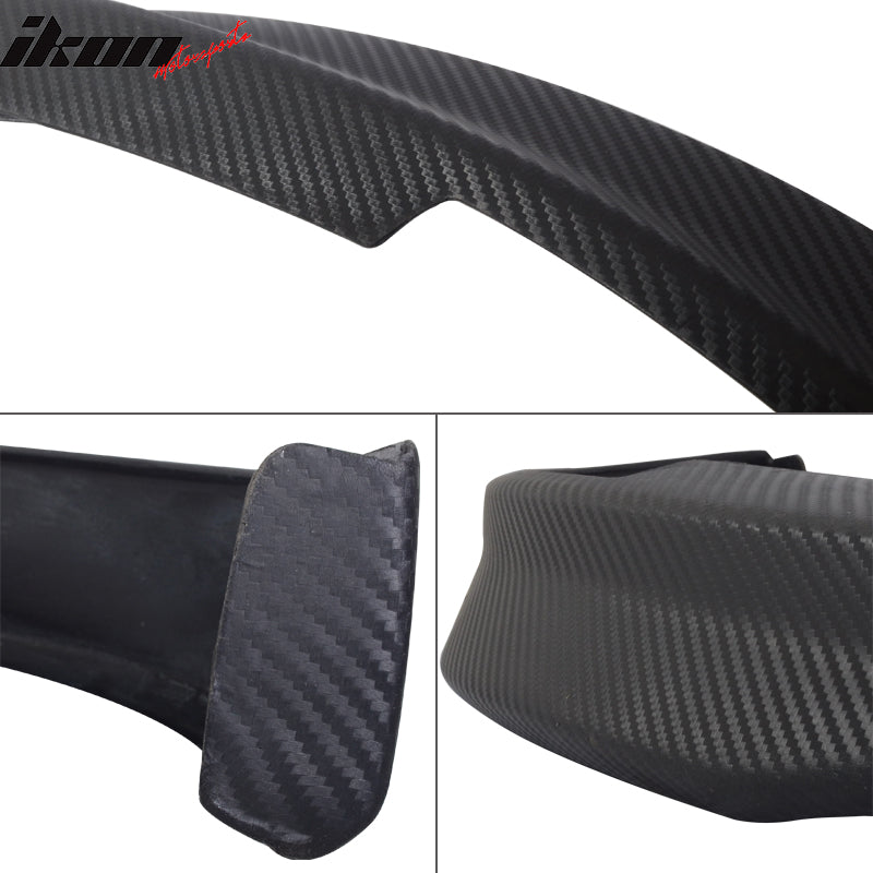 2001-2003 Honda Civic Type-R Style Unpainted Black Front Bumper Lip PU