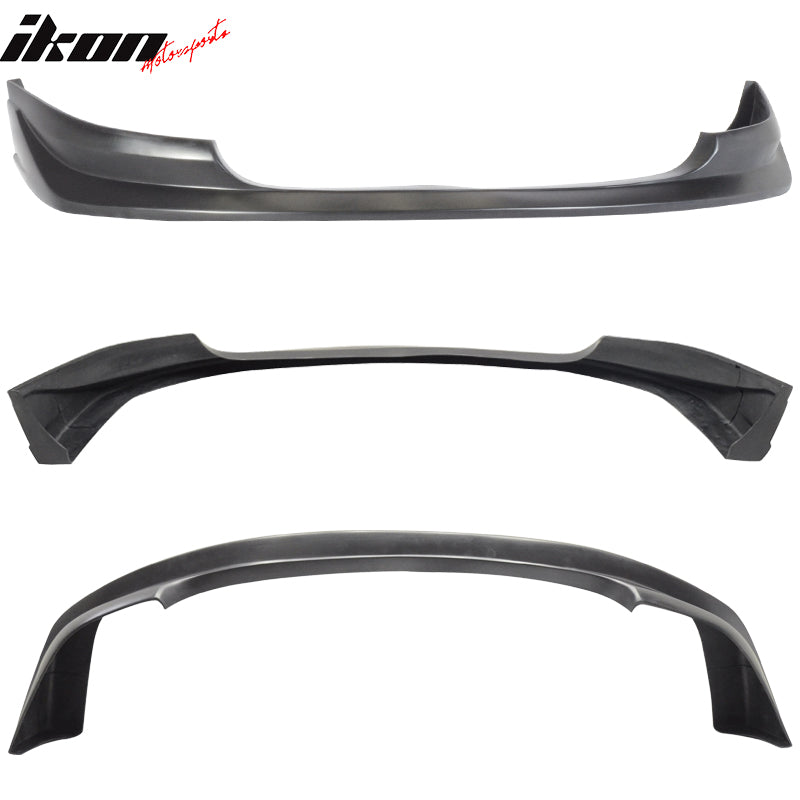 2003-2005 Honda Civic 3Dr Hatchback HB AW Style Front Bumper Lip PU