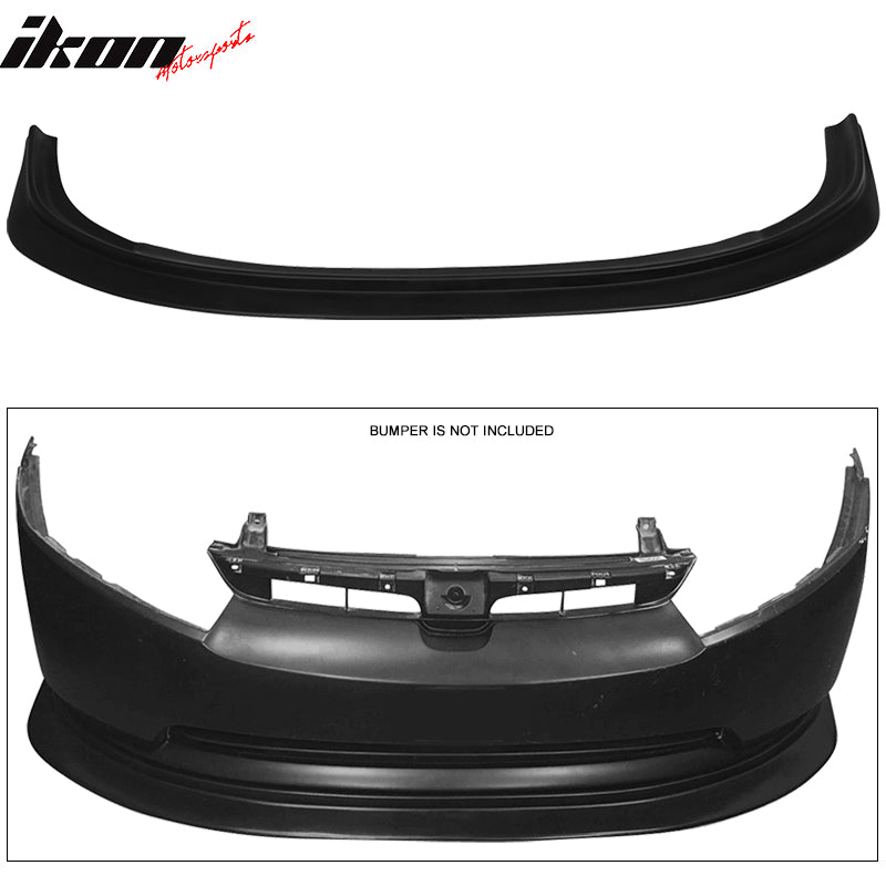 2006-2008 Honda Civic FA5 4Dr Sedan Ikon Aero DP Front Lip Splitter