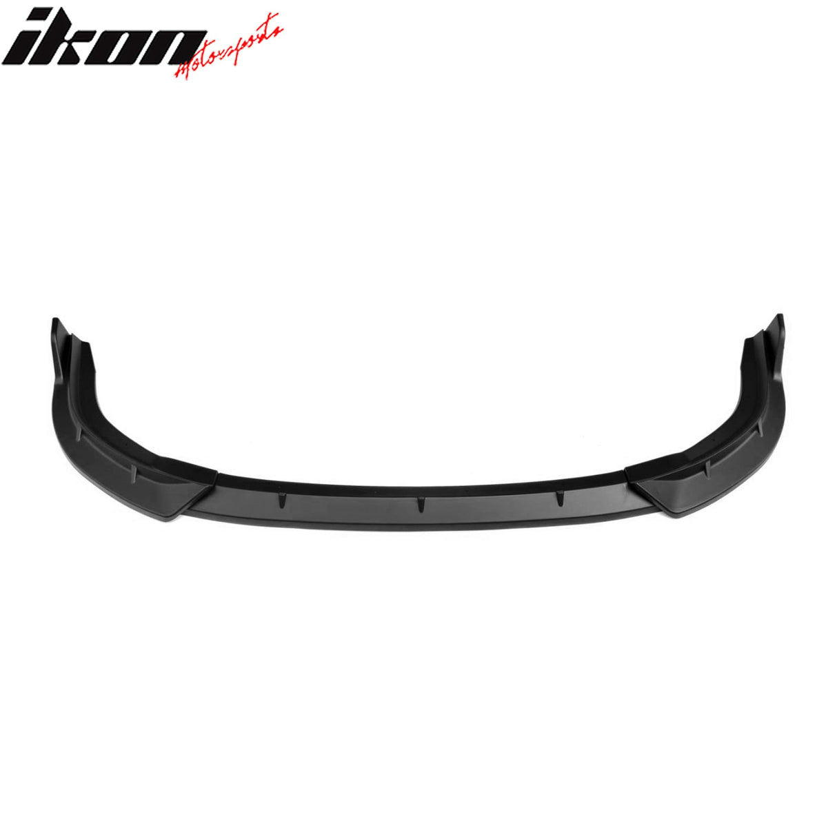 2006-2008 Honda Civic Sedan 4DR IKON Matte Black Front Lip Splitter PP