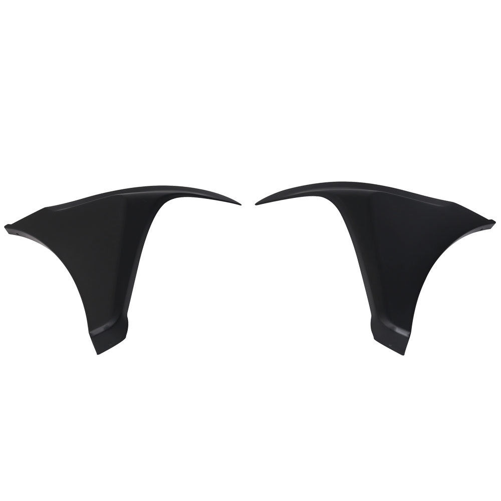 2016-2018 Honda Civic HF-P Style Painted Front Bumper Lip Splitters