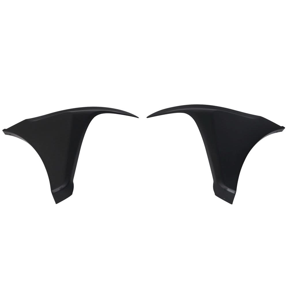 2016-2018 Honda Civic HF-P Style Painted Front Bumper Lip Splitters