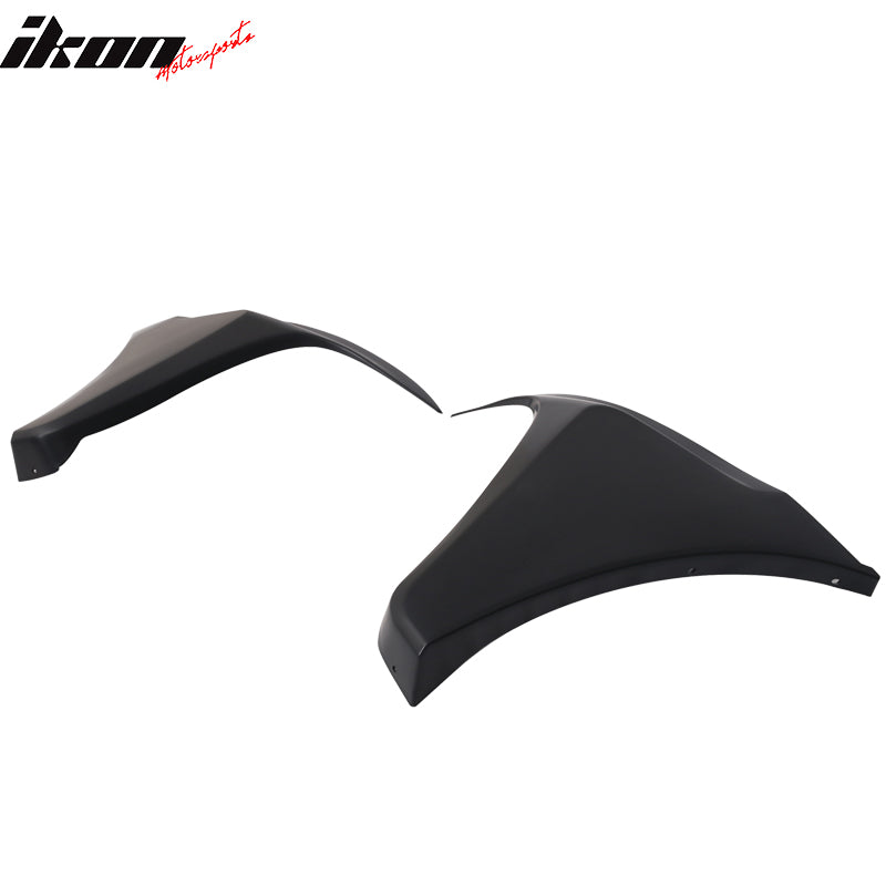 2016-2018 Honda Civic HF-P Style Painted Front Bumper Lip Splitters