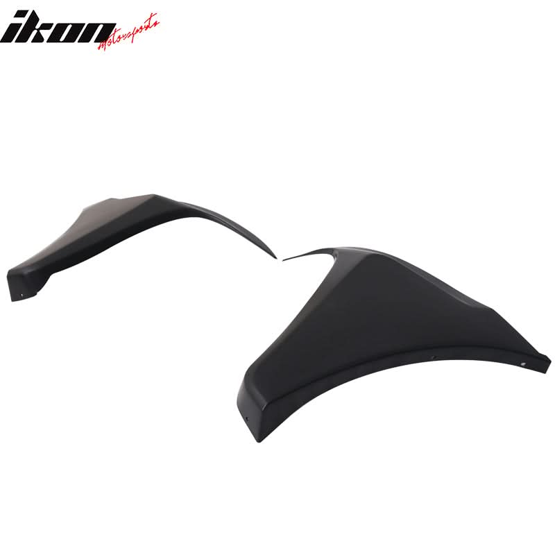 2016-2018 Honda Civic HF-P Style Painted Front Bumper Lip Splitters