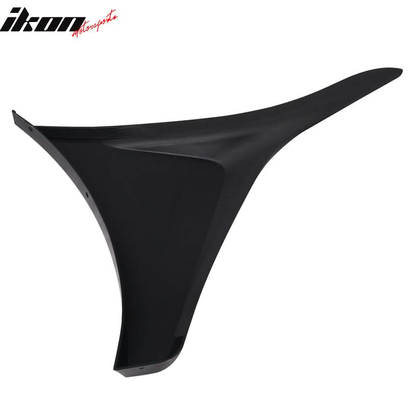 2016-2018 Honda Civic HF-P Style Painted Front Bumper Lip Splitters