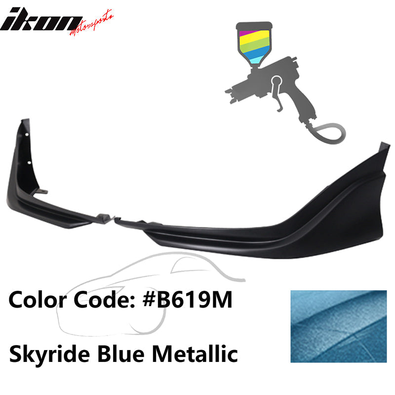 2016-2018 Honda Civic Coupe Sedan Front Bumper Lip Splitter