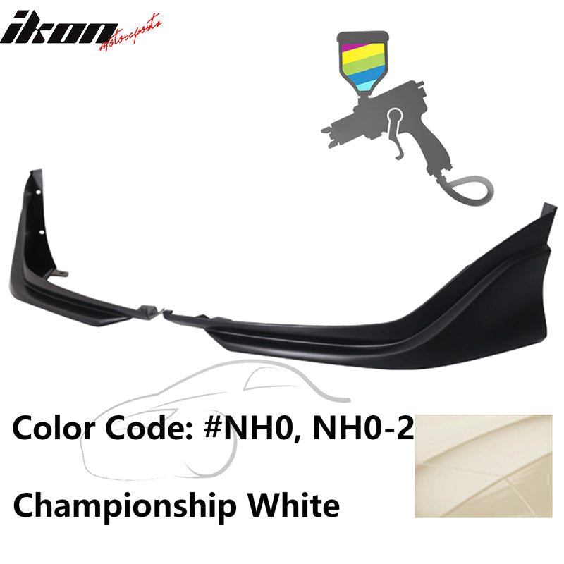 2016-2018 Honda Civic Coupe Sedan Front Bumper Lip Splitter