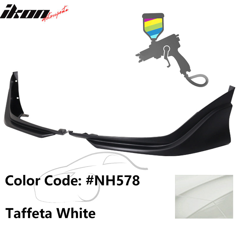 2016-2018 Honda Civic Coupe Sedan Front Bumper Lip Splitter