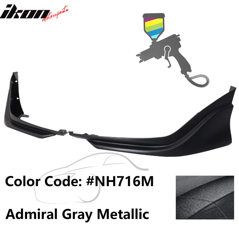 2016-2018 Honda Civic Coupe Sedan Front Bumper Lip Splitter