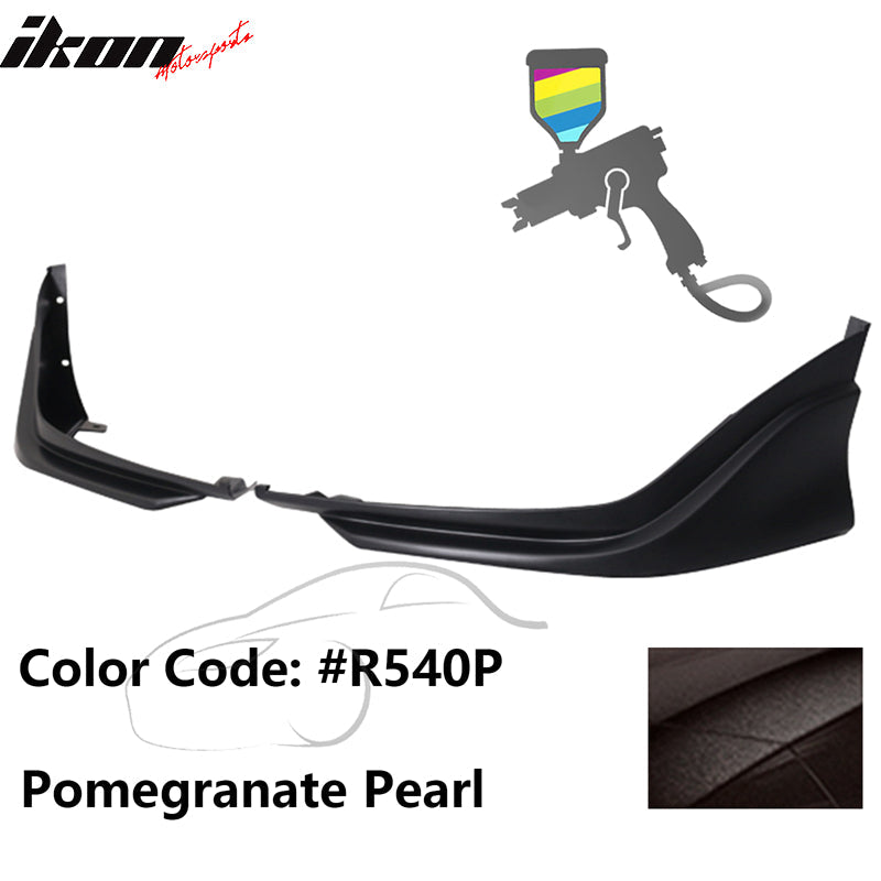 2016-2018 Honda Civic Coupe Sedan Front Bumper Lip Splitter