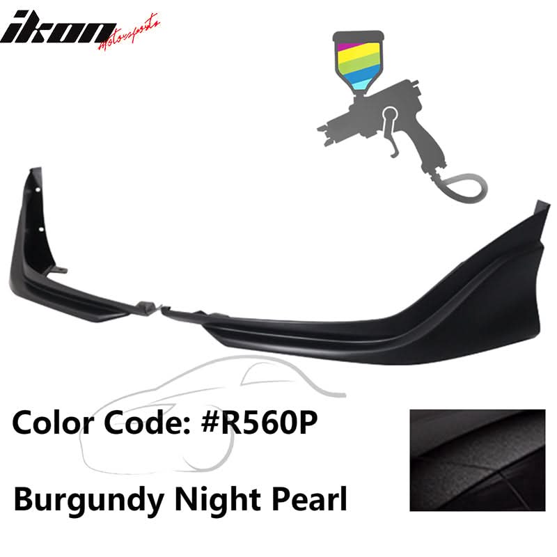 2016-2018 Honda Civic Coupe Sedan Front Bumper Lip Splitter