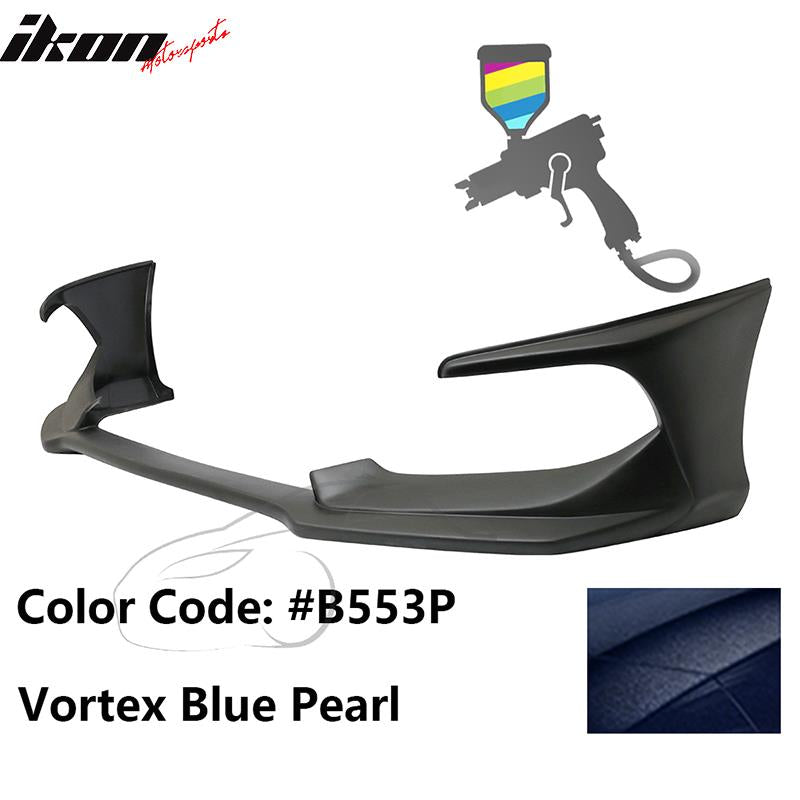 2016-2018 Honda Civic Coupe Sedan AVS Style Painted Front Bumper Lip