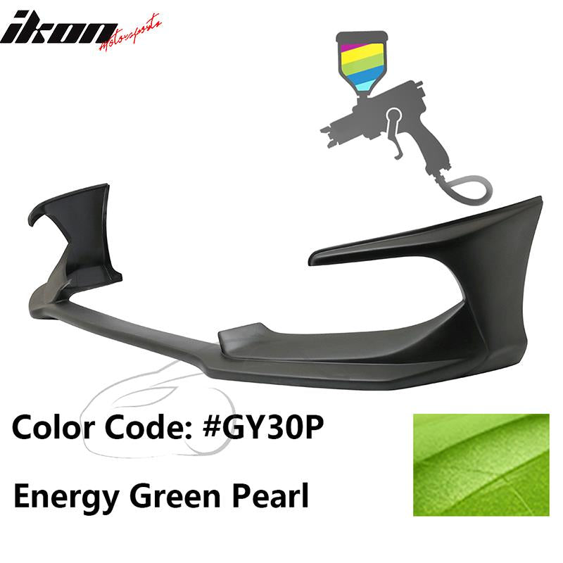 2016-2018 Honda Civic Coupe Sedan AVS Style Painted Front Bumper Lip