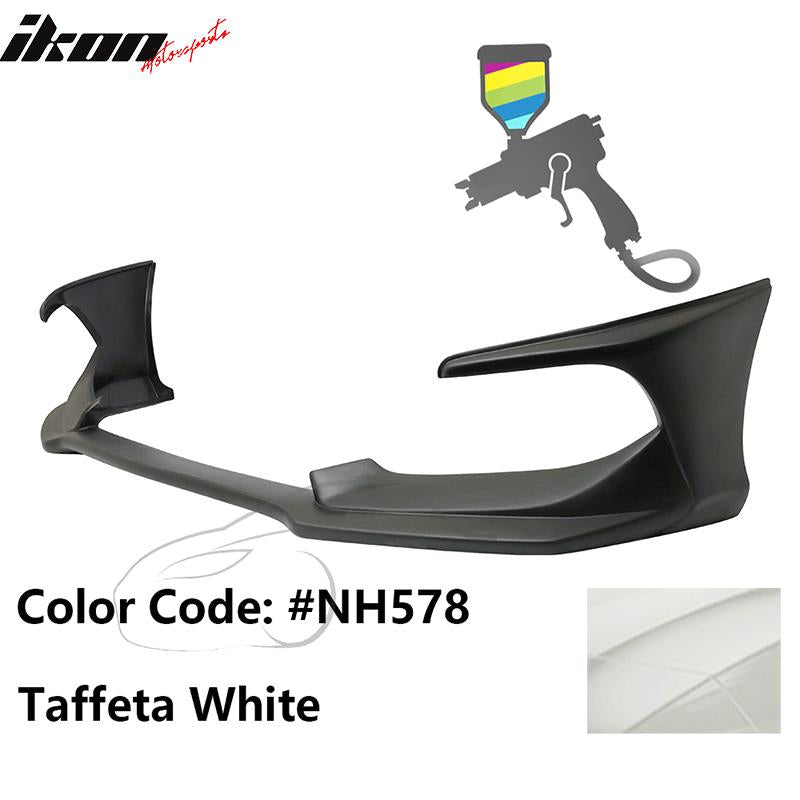 2016-2018 Honda Civic Coupe Sedan AVS Style Painted Front Bumper Lip