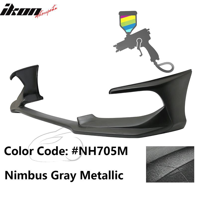 2016-2018 Honda Civic Coupe Sedan AVS Style Painted Front Bumper Lip