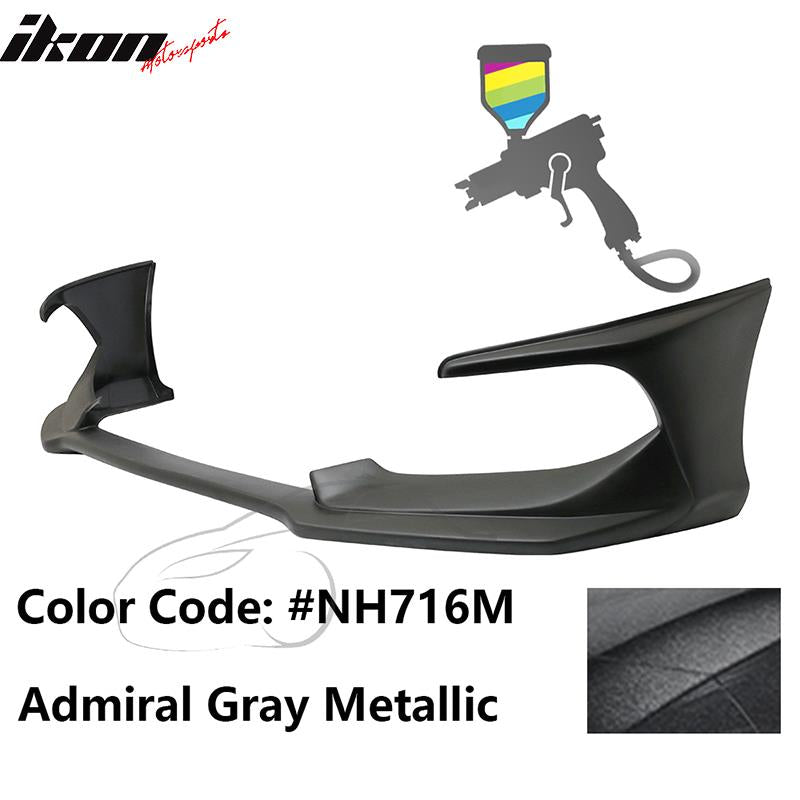 2016-2018 Honda Civic Coupe Sedan AVS Style Painted Front Bumper Lip