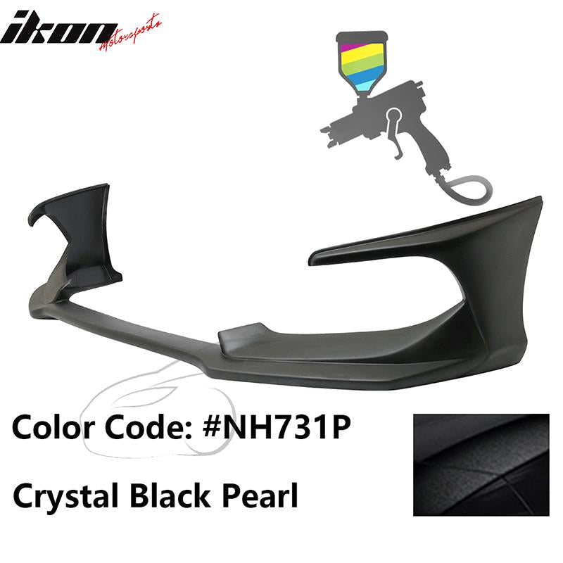 2016-2018 Honda Civic Coupe Sedan AVS Style Painted Front Bumper Lip