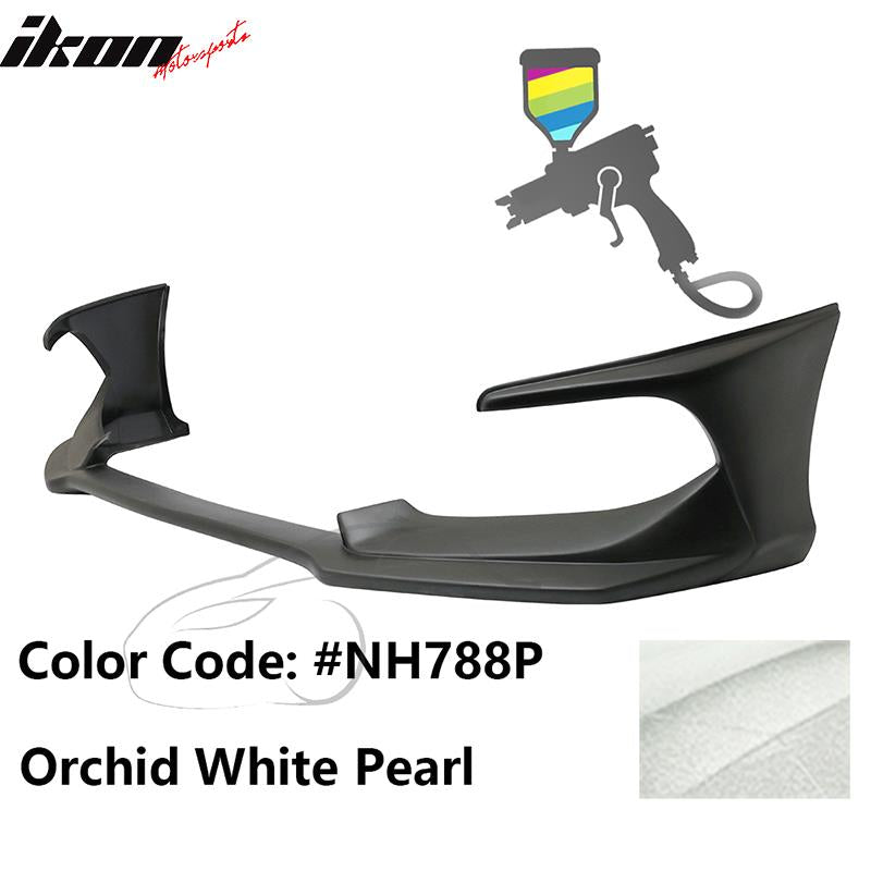 2016-2018 Honda Civic Coupe Sedan AVS Style Painted Front Bumper Lip